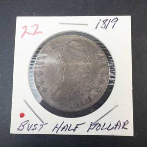1819 Bust Half Dollar