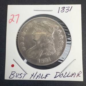 1831 Bust Half Dollar