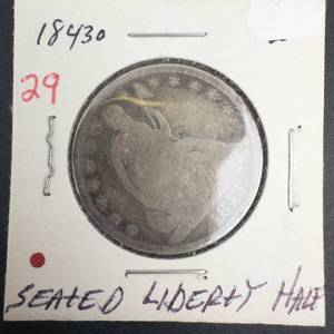 1843-O Seated Liberty Half Dollar