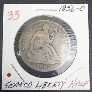 1856-O Seated Liberty Half Dollar