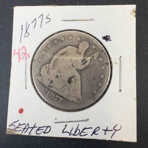 1877-S Seated Liberty Half Dollar