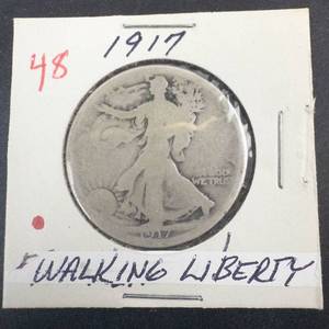 1917 Walking Liberty Half Dollar