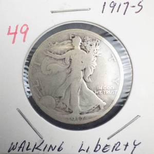 1917-S Walking Liberty Half Dollar