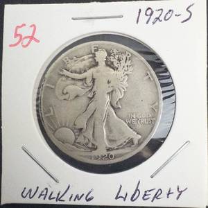 1920-S Walking Liberty Half Dollar