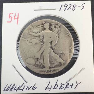 1928-S Walking Liberty Half Dollar