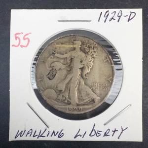 1929-D Walking Liberty Half Dollar