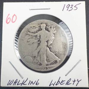 1935 Walking Liberty Half Dollar