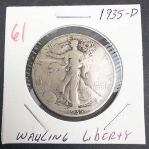 1935-D Walking Liberty Half Dollar