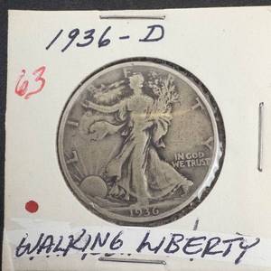 1936-D Walking Liberty Half Dollar
