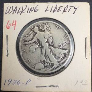 1936 Walking Liberty Half Dollar