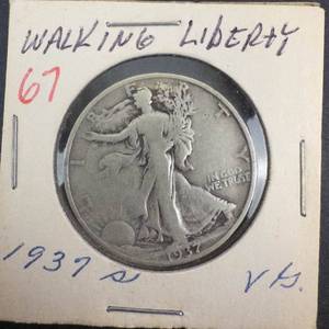1937-S Walking Liberty Half Dollar
