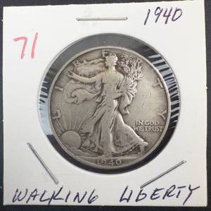 1940 Walking Liberty Half Dollar