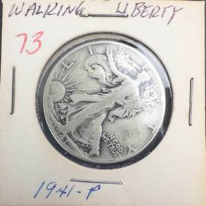 1941 Walking Liberty Half Dollar