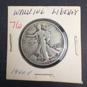 1942 Walking Liberty Half Dollar