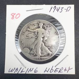 1943-D Walking Liberty Half Dollar