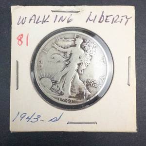 1943-S Walking Liberty Half Dollar