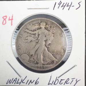 1944-S Walking Liberty Half Dollar