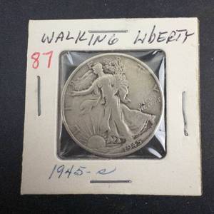 1945-S Walking Liberty Half Dollar