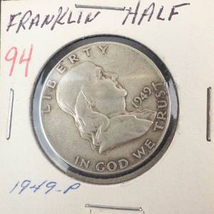 1949 Franklin Half Dollar