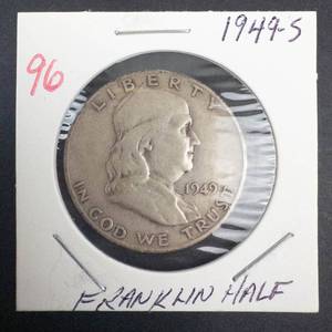 1949-S Franklin Half Dollar
