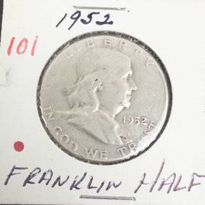 1952 Franklin Half Dollar