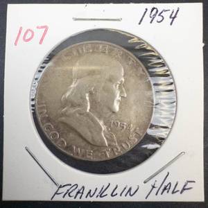 1954 Franklin Half Dollar