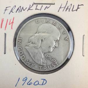 1960-D Franklin Half Dollar
