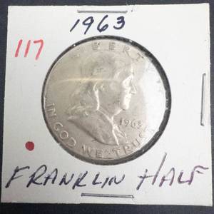 1963 Franklin Half Dollar