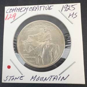 1925 Stone Mountain Commemorative Half Dollar, Like new