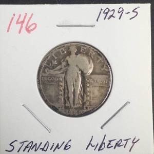 1929-S Standing Liberty Quarter