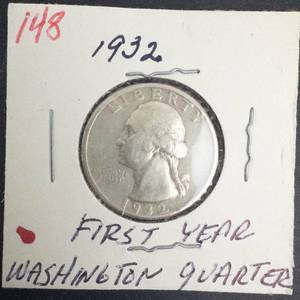 1932 Washington Quarter, First Year