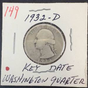 1932-D Washington Quarter, Key Date