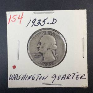 1935-D Washington Quarter