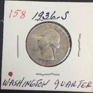 1936-S Washington Quarter