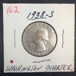 1938-S Washington Quarter
