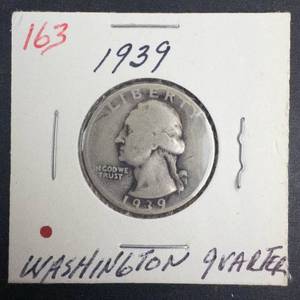 1939 Washington Quarter