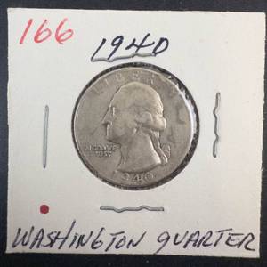 1940 Washington Quarter