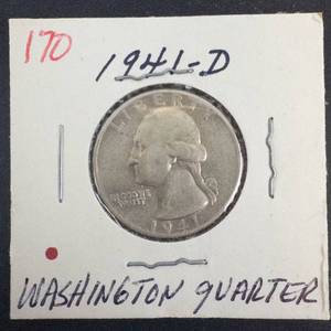 1941-D Washington Quarter