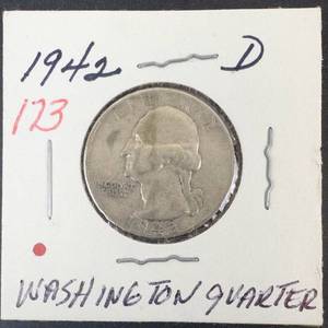 1942-D Washington Quarter