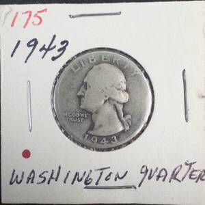 1943 Washington Quarter