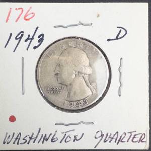 1943-D Washington Quarter