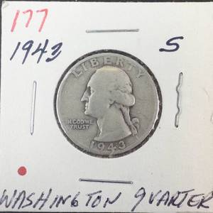 1943-S Washington Quarter