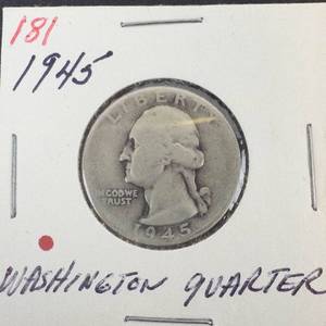 1945 Washington Quarter