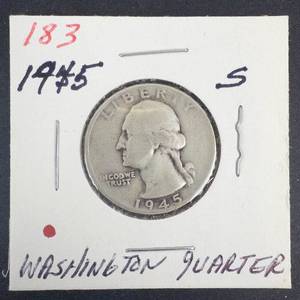 1945-S Washington Quarter
