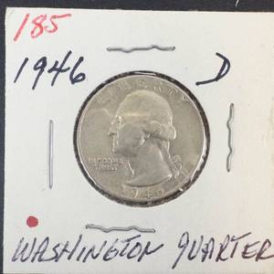 1946-D Washington Quarter
