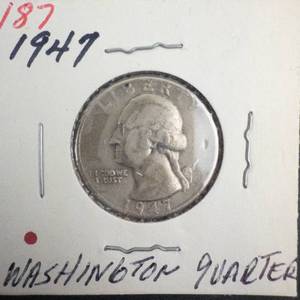 1947 Washington Quarter