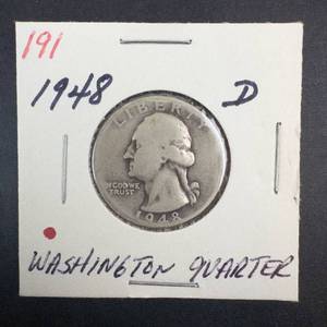 1948-D Washington Quarter