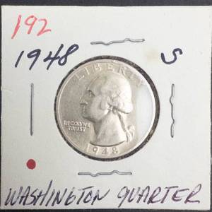 1948-S Washington Quarter