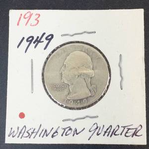 1949 Washington Quarter