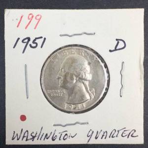 1951-D Washington Quarter